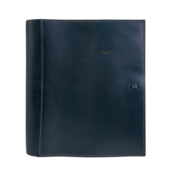 Rustico Leather Home Document Binder in Black OF0080000301 Zoro